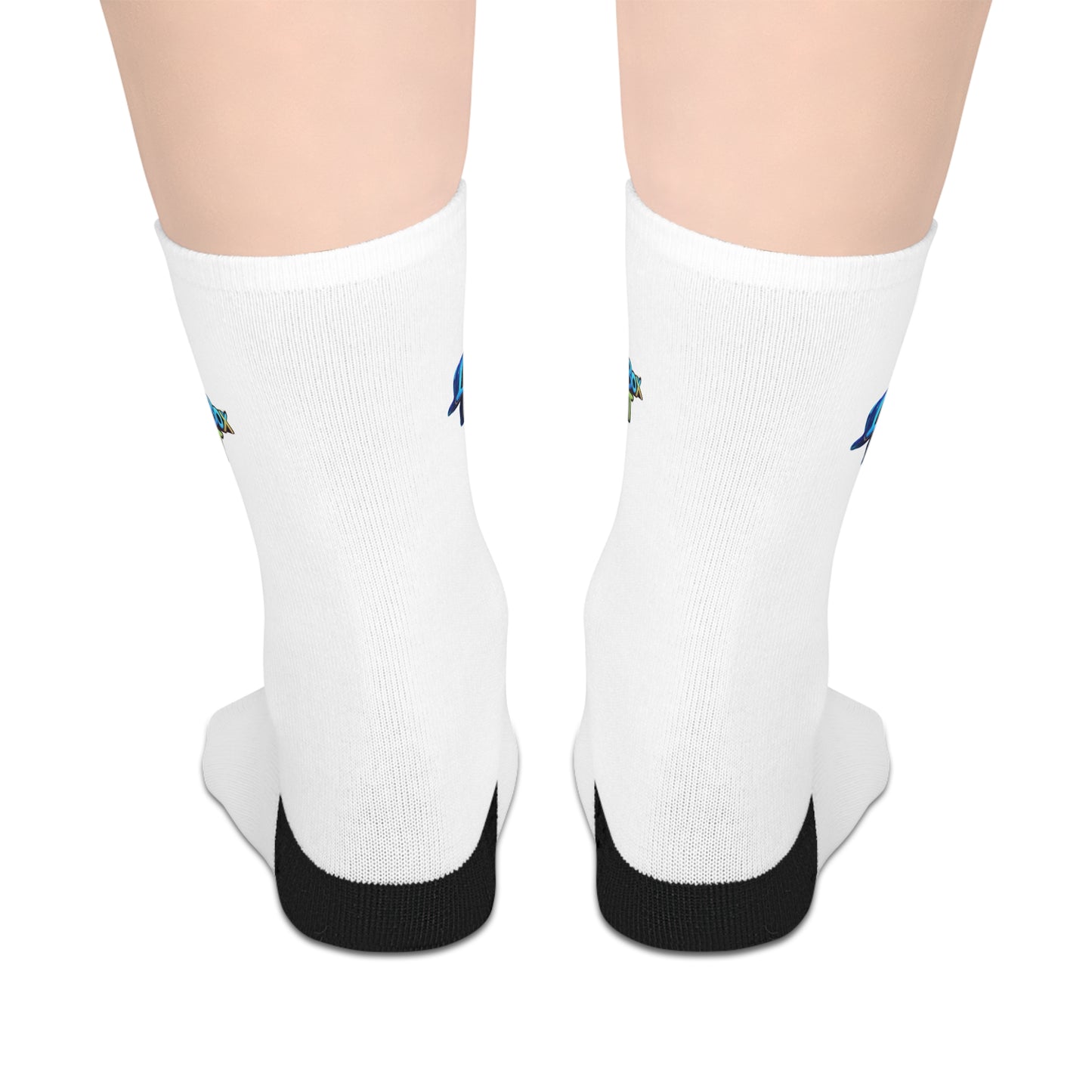 Fun Mid-Length Socks with Colorful Design, Unisex Sock Gift, Casual Everyday Wear, Unique Athletic Socks, Trendy Home Accessories