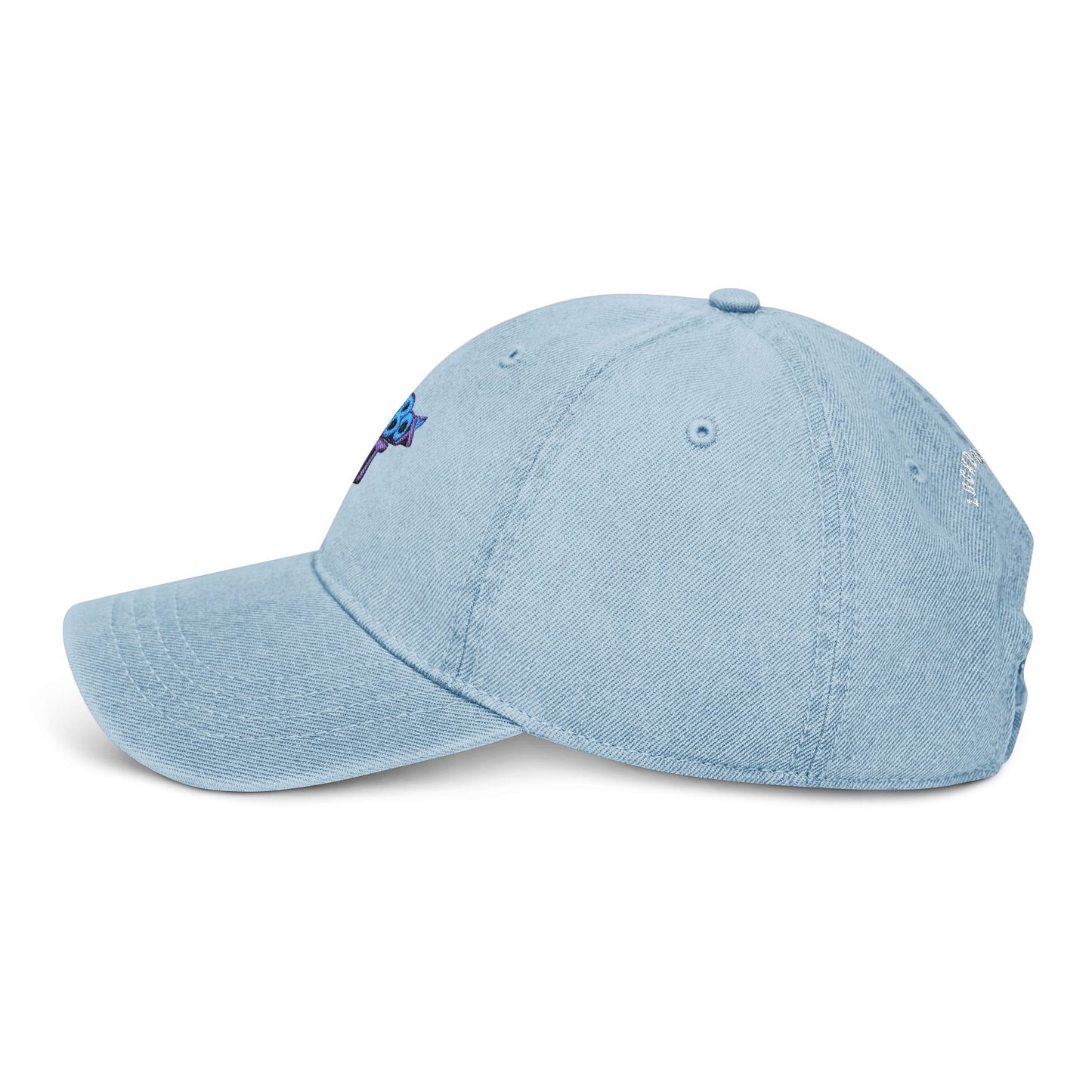 Stylish Embroidered Denim Hat for Trendsetters - Perfect for Casual Wear, Festivals, Gifts, Streetwear, and Everyday Use