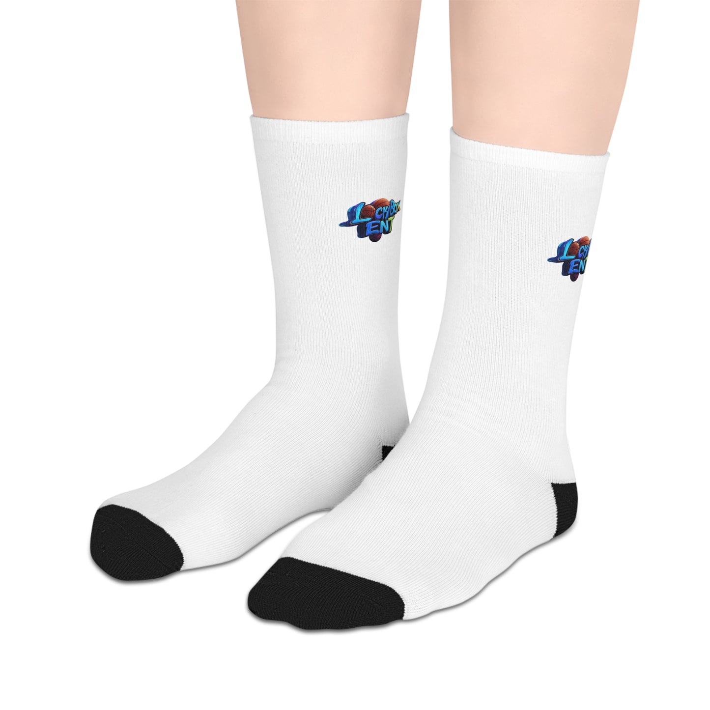 Fun Mid-Length Socks with Colorful Design, Unisex Sock Gift, Casual Everyday Wear, Unique Athletic Socks, Trendy Home Accessories