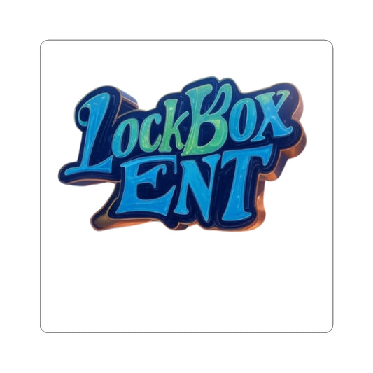 LockBox ENT Kiss-Cut Stickers | Vinyl Decals for Laptops, Water Bottles, Scrapbooking, Gifts, Customizable Stickers